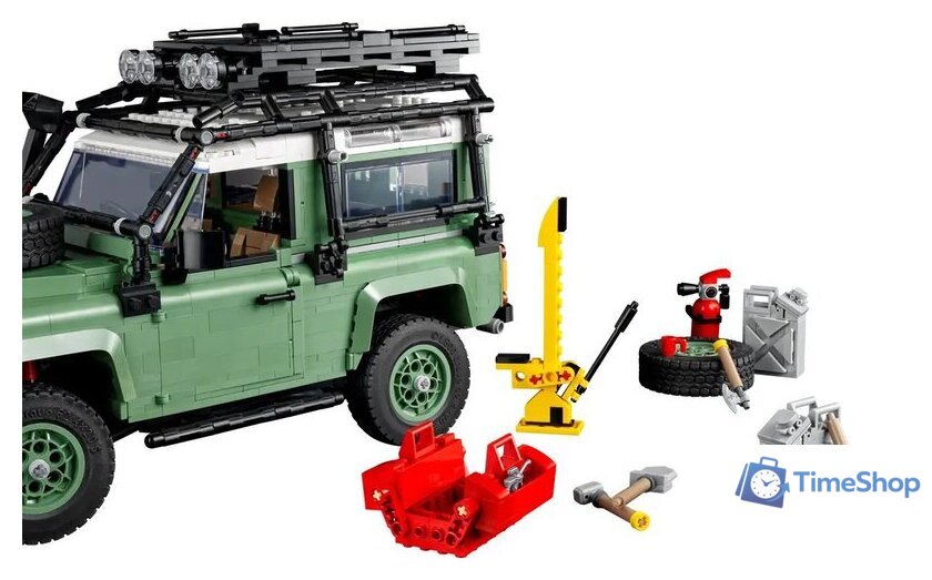 Конструктор LEGO Icons 10317 Land Rover Classic Defender 90 - Изображение №8 — Интернет-магазин Time-Shop