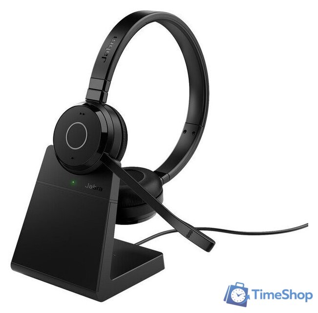 Офисная гарнитура Jabra Evolve 65 TE MS Stereo Stand - Изображение №1 — Интернет-магазин Time-Shop