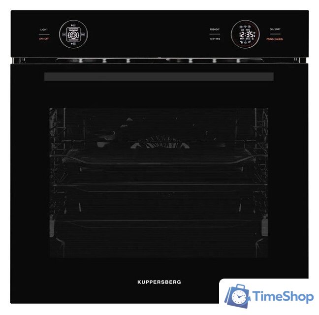 Электрический духовой шкаф KUPPERSBERG HT 612 Black - Изображение №1 — Интернет-магазин Time-Shop