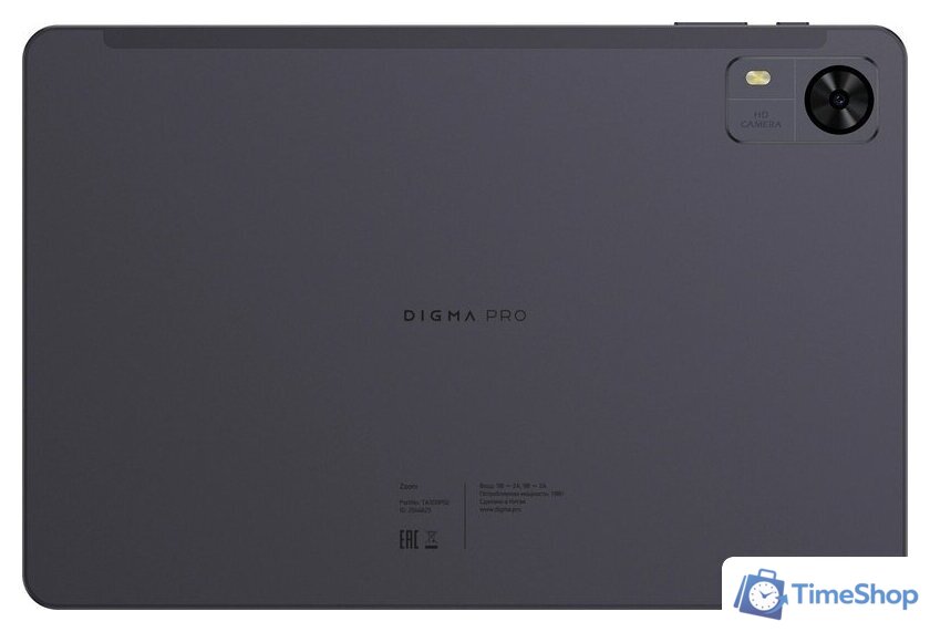 Планшет Digma Pro Zoom 4G 8GB/128GB (темно-серый) - Изображение №3 — Интернет-магазин Time-Shop