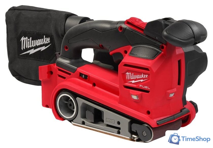 Ленточная шлифмашина Milwaukee M18 FBTS75-0 4933479614 (без АКБ) - Изображение №5 — Интернет-магазин Time-Shop