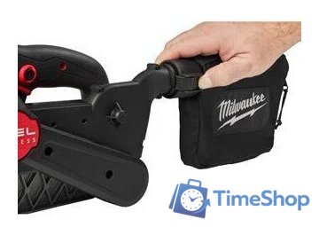 Ленточная шлифмашина Milwaukee M18 FBTS75-0 4933479614 (без АКБ) - Изображение №2 — Интернет-магазин Time-Shop