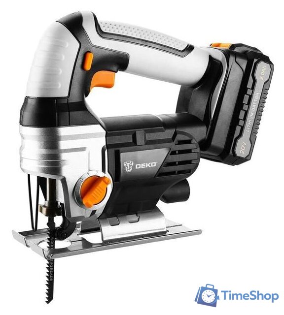 Электролобзик Deko DKJS20 SET 2 063-4211 (с 2-мя АКБ) - Изображение №2 — Интернет-магазин Time-Shop
