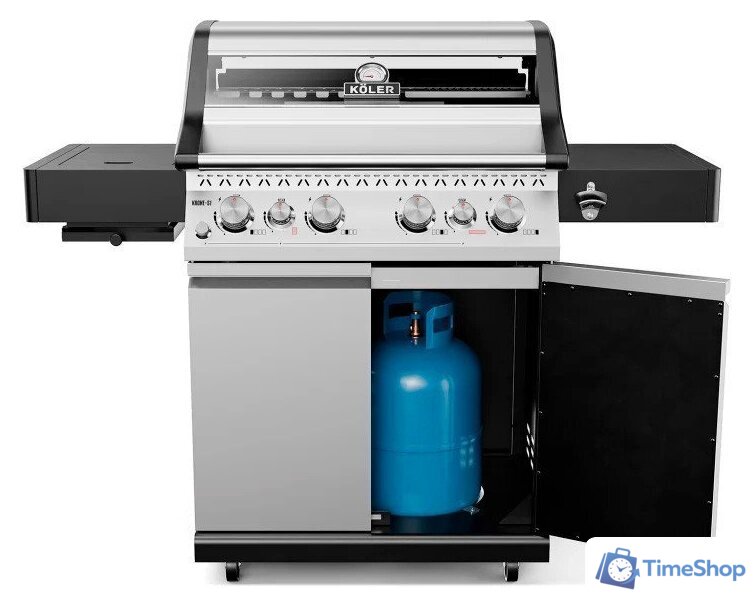 Газовый гриль для дачи Koler Krone S1 (серебристый) - Изображение №1 — Интернет-магазин Time-Shop