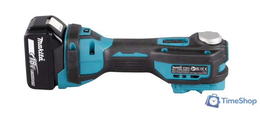 Реноватор Makita DTM52RTJX1 (с 2-мя АКБ, кейс, набор оснастки) - Изображение №5 — Интернет-магазин Time-Shop