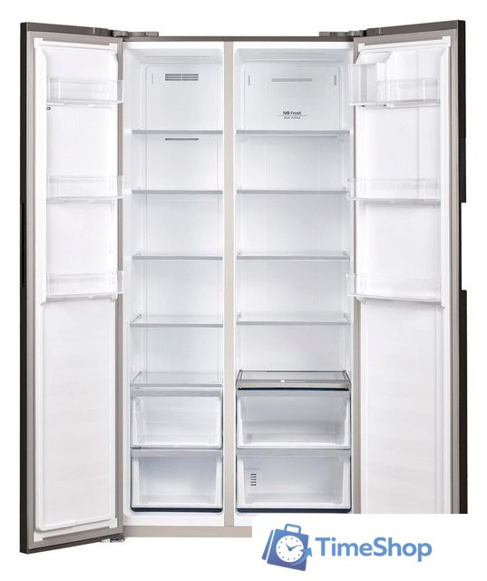 Холодильник side by side MAUNFELD MFF191NFSB - Изображение №3 — Интернет-магазин Time-Shop
