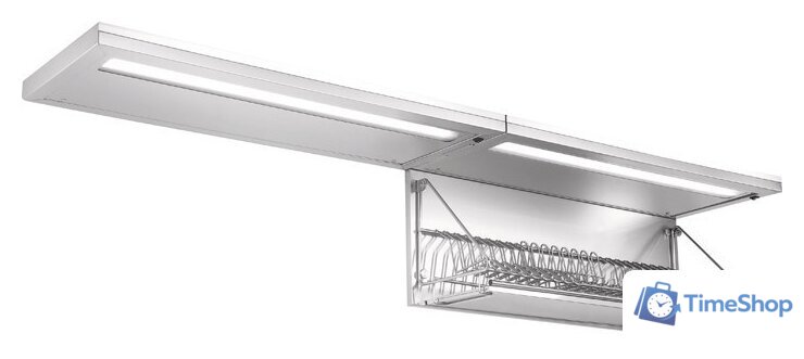 Кухонная вытяжка Falmec Lumen Design Island 90 800 м3/ч (нержавеющая сталь) - Изображение №6 — Интернет-магазин Time-Shop