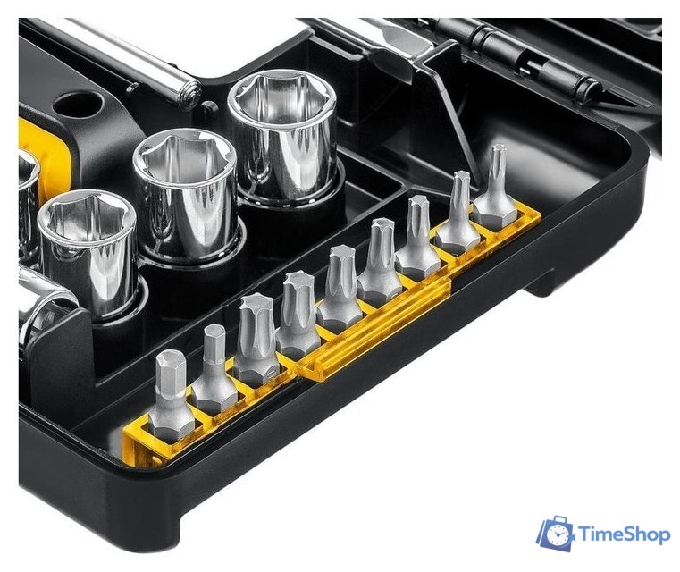 Набор трещотка с головками и битами Stayer 27760-H57 (57 предметов) - Изображение №9 — Интернет-магазин Time-Shop