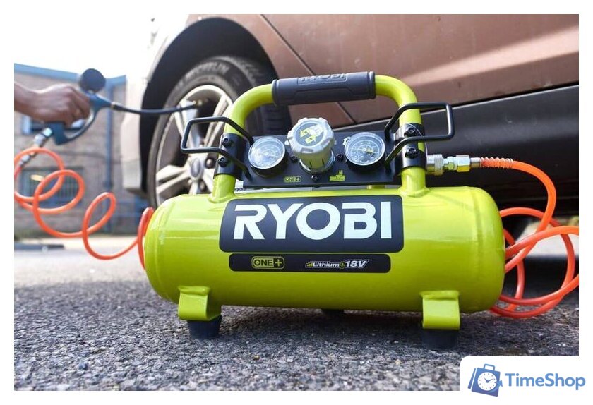 Компрессор Ryobi R18AC-0 (без АКБ) - Изображение №6 — Интернет-магазин Time-Shop