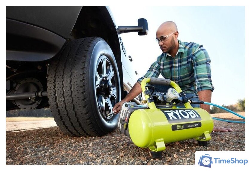 Компрессор Ryobi R18AC-0 (без АКБ) - Изображение №5 — Интернет-магазин Time-Shop