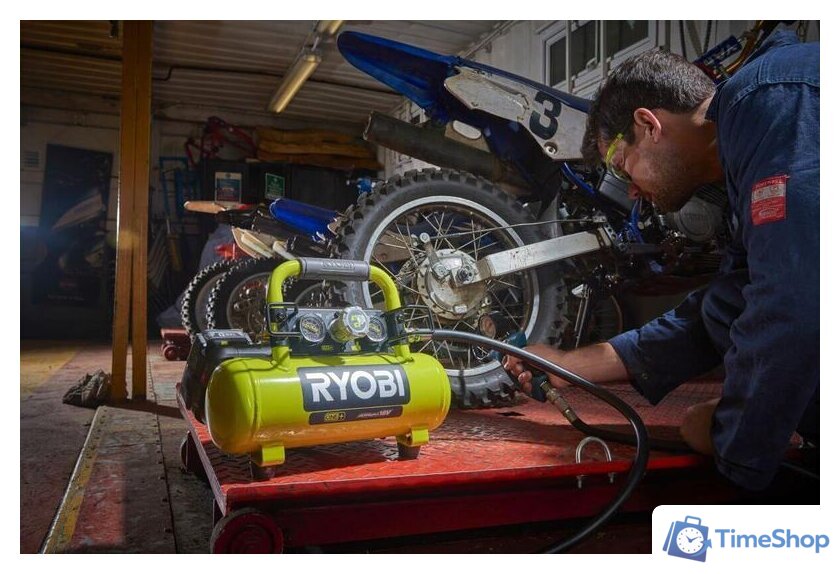 Компрессор Ryobi R18AC-0 (без АКБ) - Изображение №2 — Интернет-магазин Time-Shop