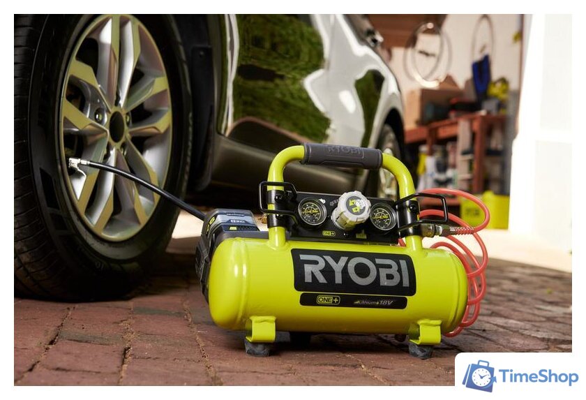 Компрессор Ryobi R18AC-0 (без АКБ) - Изображение №7 — Интернет-магазин Time-Shop