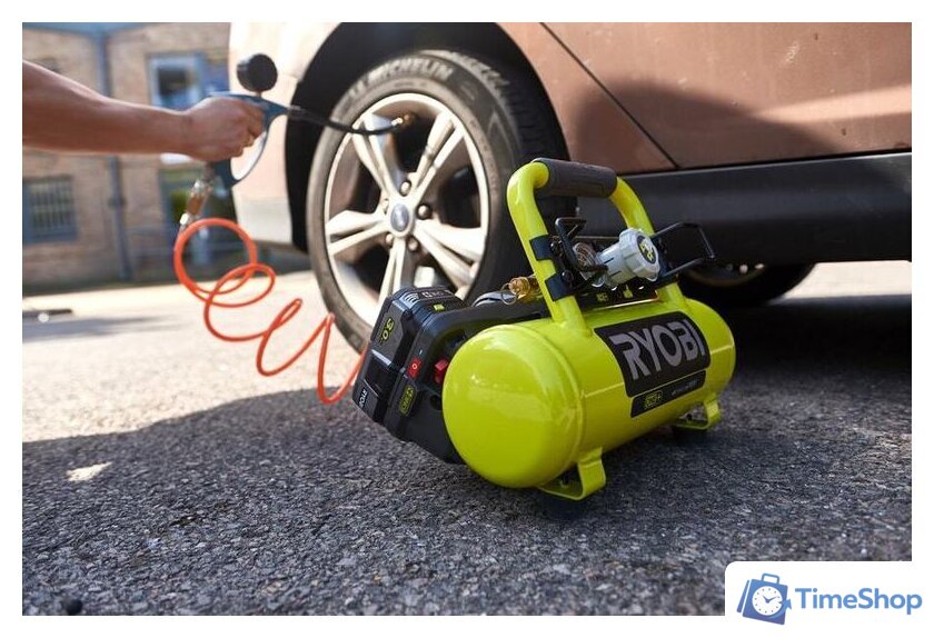 Компрессор Ryobi R18AC-0 (без АКБ) - Изображение №4 — Интернет-магазин Time-Shop