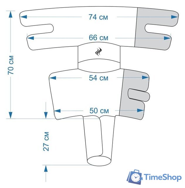 Массажер для ног Planta MFC-60 (серый) - Изображение №6 — Интернет-магазин Time-Shop