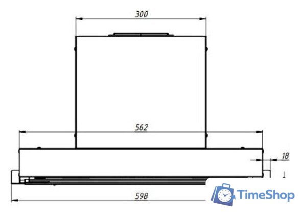Кухонная вытяжка Franke T-Form CR 60 - Изображение №2 — Интернет-магазин Time-Shop
