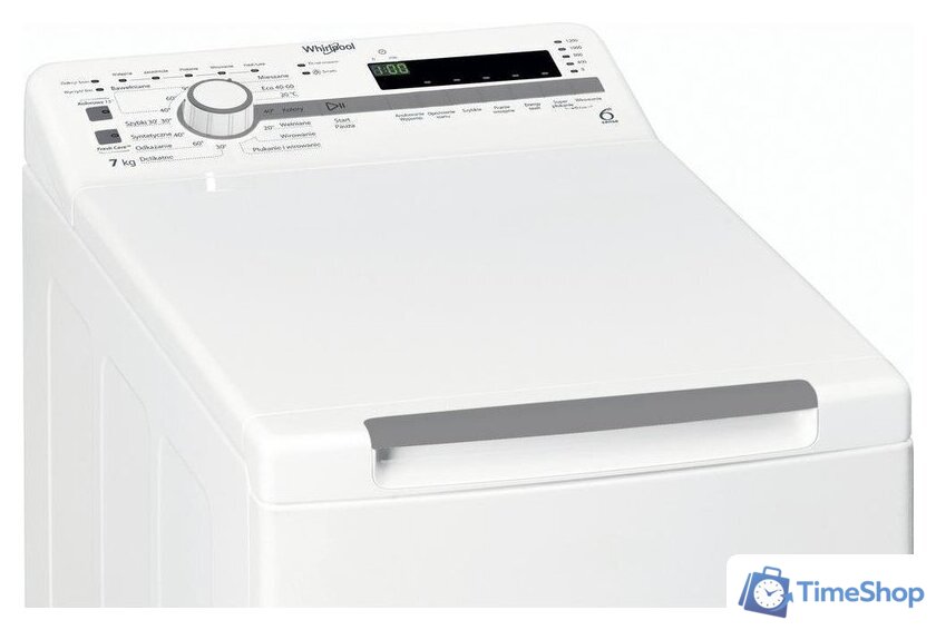 Стиральная машина с вертикальной загрузкой Whirlpool TDLR 7220SS PL/N - Изображение №5 — Интернет-магазин Time-Shop