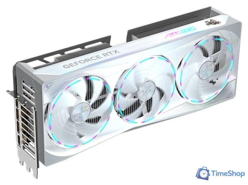 Видеокарта Gigabyte Aorus GeForce RTX 5080 Master Ice 16G GV-N5080AORUSM ICE-16GD - Изображение №1 — Интернет-магазин Time-Shop