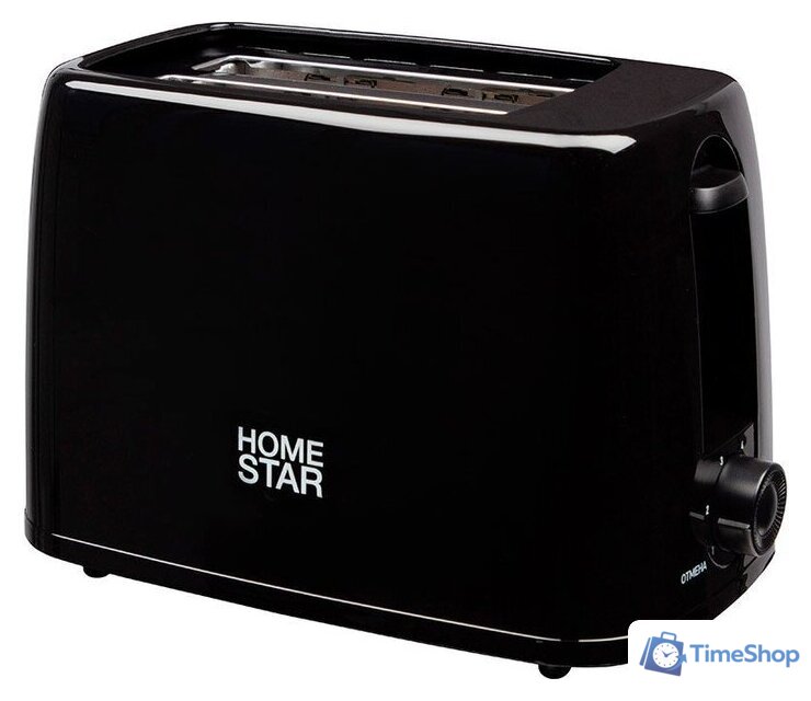 Тостер HomeStar HS-1015 106193 (черный) - Изображение №1 — Интернет-магазин Time-Shop