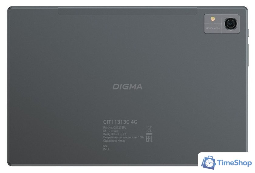 Планшет Digma Citi 1313C 4G - Изображение №2 — Интернет-магазин Time-Shop