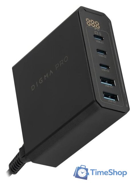 Сетевое зарядное Digma Pro DPW10A - Изображение №5 — Интернет-магазин Time-Shop