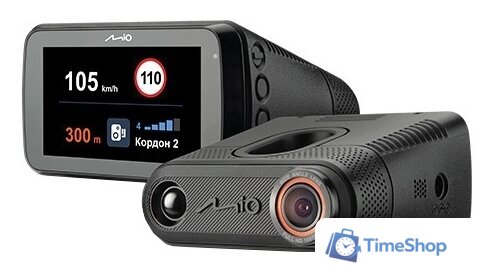 Видеорегистратор-радар детектор (2в1) Mio MiVue i85 - Изображение №1 — Интернет-магазин Time-Shop