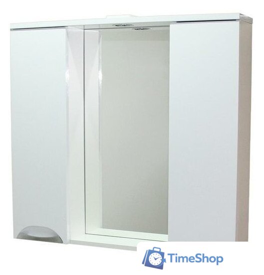  СанитаМебель Шкаф с зеркалом Эмили 101.900 (белый) - Изображение №1 — Интернет-магазин Time-Shop