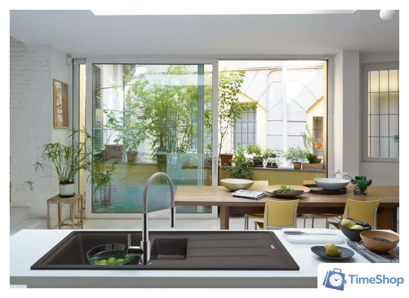 Кухонная мойка Franke Basis BFG 651-97 114.0716.320 (серый сланец) - Изображение №2 — Интернет-магазин Time-Shop