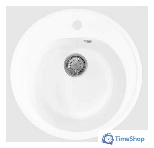 Кухонная мойка Granrus GR-505 (белый) - Изображение №1 — Интернет-магазин Time-Shop