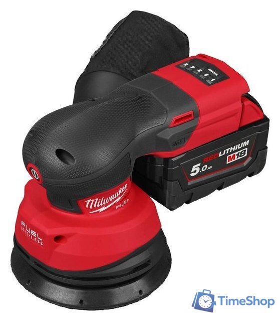 Эксцентриковая шлифмашина Milwaukee M18 FROS125 4933498254 (с 2-мя АКБ, кейс) - Изображение №4 — Интернет-магазин Time-Shop