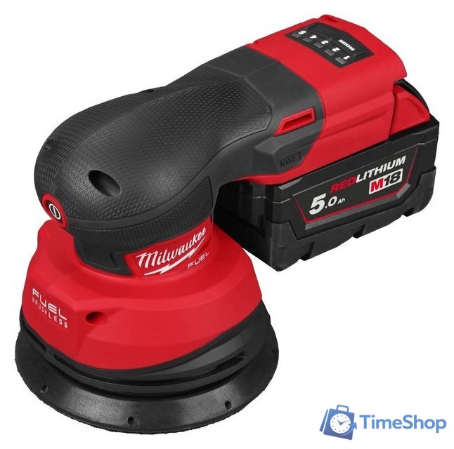 Эксцентриковая шлифмашина Milwaukee M18 FROS125 4933498254 (с 2-мя АКБ, кейс) - Изображение №3 — Интернет-магазин Time-Shop