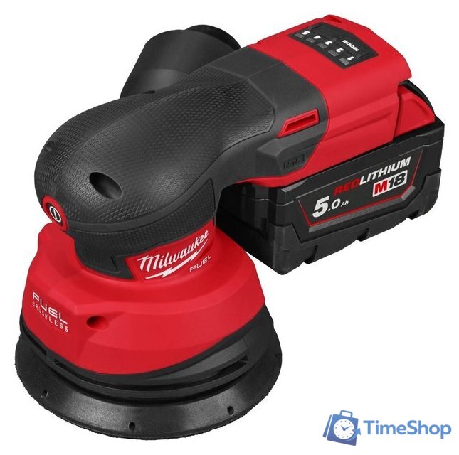 Эксцентриковая шлифмашина Milwaukee M18 FROS125 4933498254 (с 2-мя АКБ, кейс) - Изображение №5 — Интернет-магазин Time-Shop