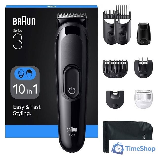Универсальный триммер Braun AIO3560 - Изображение №1 — Интернет-магазин Time-Shop