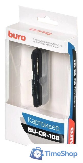 Карт-ридер Buro BU-CR-108 - Изображение №6 — Интернет-магазин Time-Shop