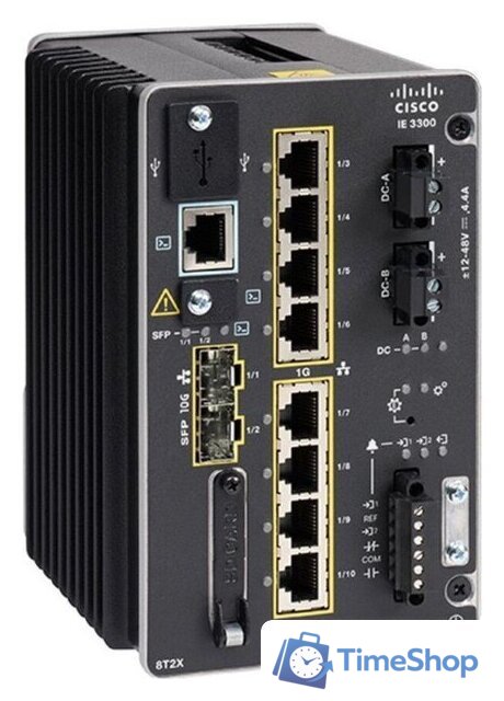 Управляемый коммутатор уровня 2+ Cisco IE-3300-8T2S-E - Изображение №1 — Интернет-магазин Time-Shop