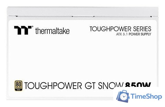 Блок питания Thermaltake Toughpower GT Snow 850W PS-TPT-0850FNFAGE-W - Изображение №6 — Интернет-магазин Time-Shop