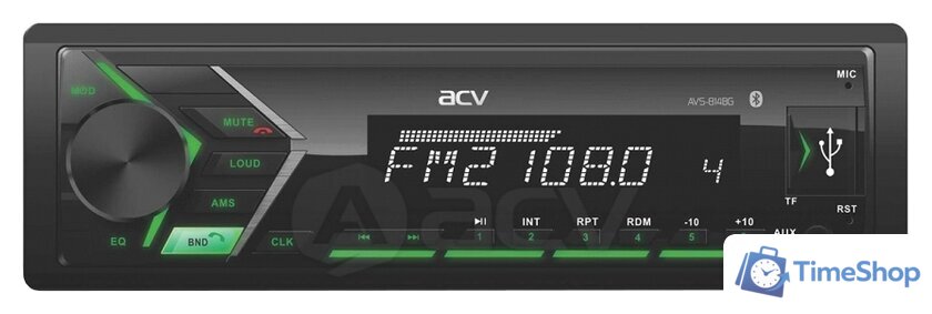 USB-магнитола ACV AVS-814BG - Изображение №1 — Интернет-магазин Time-Shop