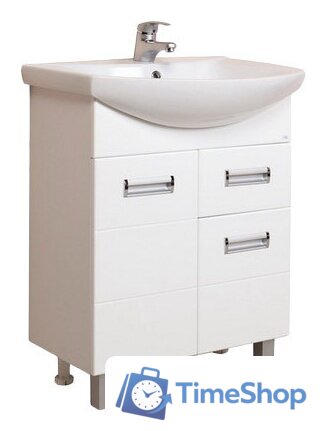  Onika Тумба под умывальник Балтика 60.12 (белый) [106041] - Изображение №1 — Интернет-магазин Time-Shop