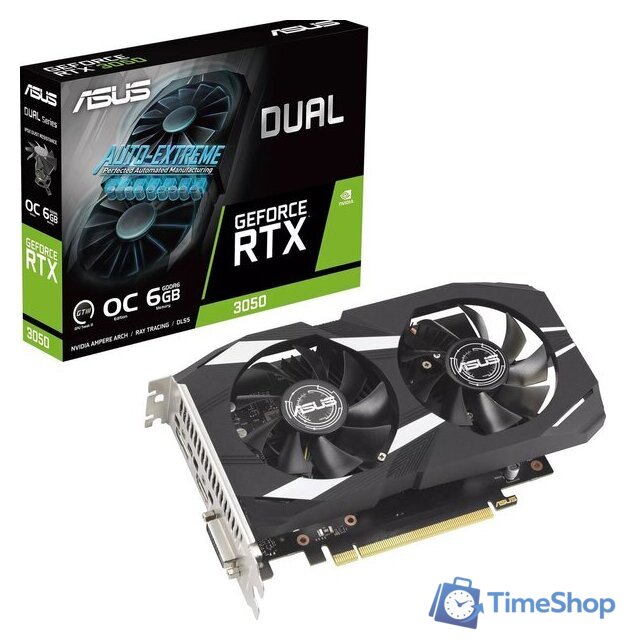 Видеокарта ASUS Dual GeForce RTX 3050 OC Edition 6GB DUAL-RTX3050-O6G - Изображение №10 — Интернет-магазин Time-Shop