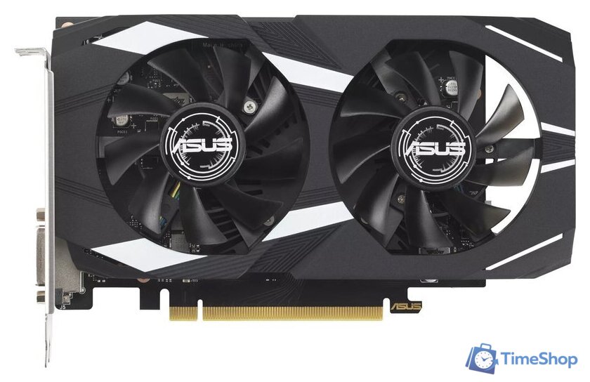 Видеокарта ASUS Dual GeForce RTX 3050 OC Edition 6GB DUAL-RTX3050-O6G - Изображение №1 — Интернет-магазин Time-Shop