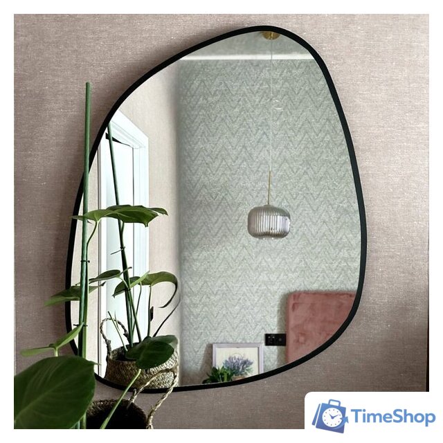 Зеркало EMZE 72x90 UV.NF.72.90.CHE (черный УФ-окантовкой) - Изображение №3 — Интернет-магазин Time-Shop