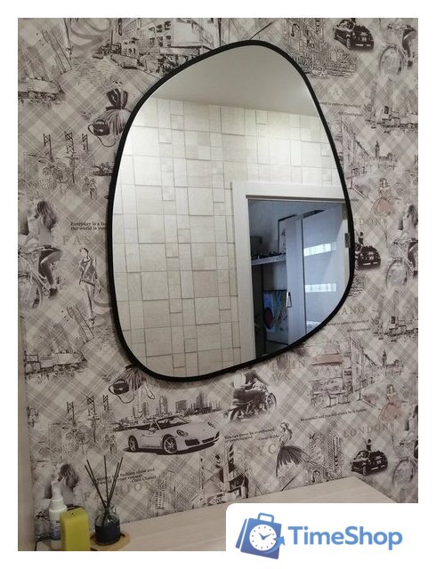 Зеркало EMZE 72x90 UV.NF.72.90.CHE (черный УФ-окантовкой) - Изображение №2 — Интернет-магазин Time-Shop