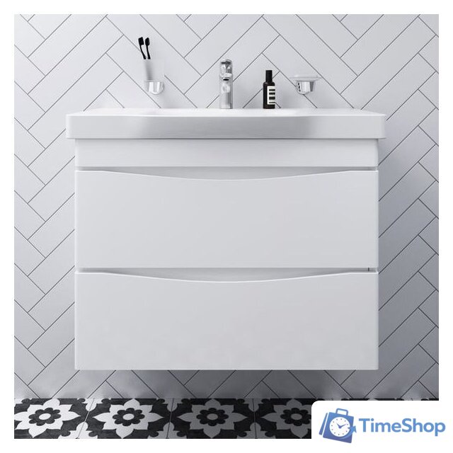  AM.PM Тумба с умывальником Like M80FHX0802WG + M80WCC0802WG - Изображение №6 — Интернет-магазин Time-Shop