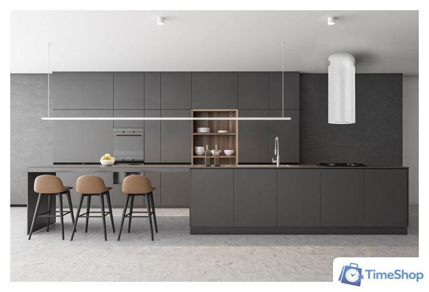 Кухонная вытяжка Berg Floyd White Isola - Изображение №2 — Интернет-магазин Time-Shop