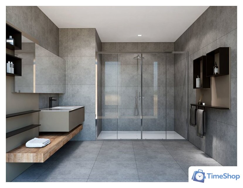 Душевая дверь Vincea Garda VDS-1G2190CL (хром/прозрачное) - Изображение №2 — Интернет-магазин Time-Shop