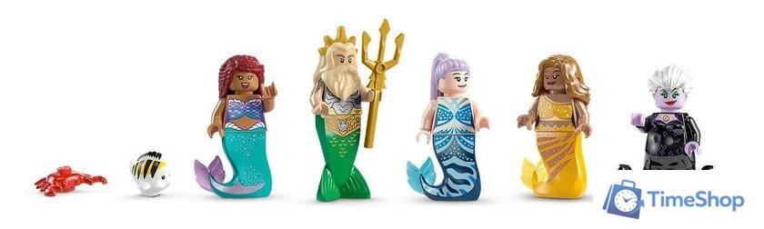 Конструктор LEGO Disney 43225 Королевская ракушка Русалочки - Изображение №2 — Интернет-магазин Time-Shop