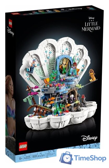 Конструктор LEGO Disney 43225 Королевская ракушка Русалочки - Изображение №1 — Интернет-магазин Time-Shop