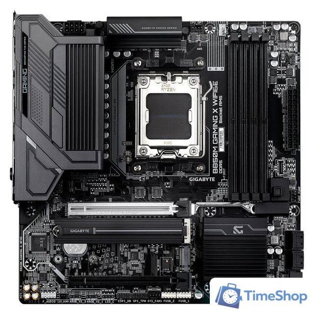 Материнская плата Gigabyte B850M Gaming X WiFi6E (rev. 1.0) - Изображение №1 — Интернет-магазин Time-Shop