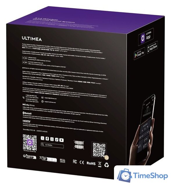 Саундбар Ultimea Skywave X40 - Изображение №9 — Интернет-магазин Time-Shop