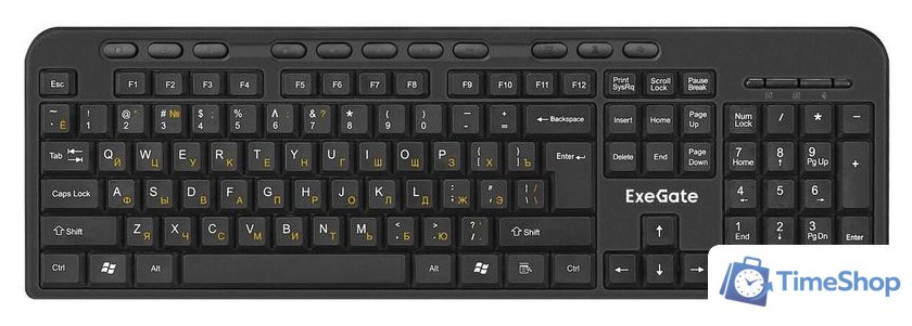 Офисный набор ExeGate Professional Standard Combo MK240 EX286220RUS - Изображение №2 — Интернет-магазин Time-Shop