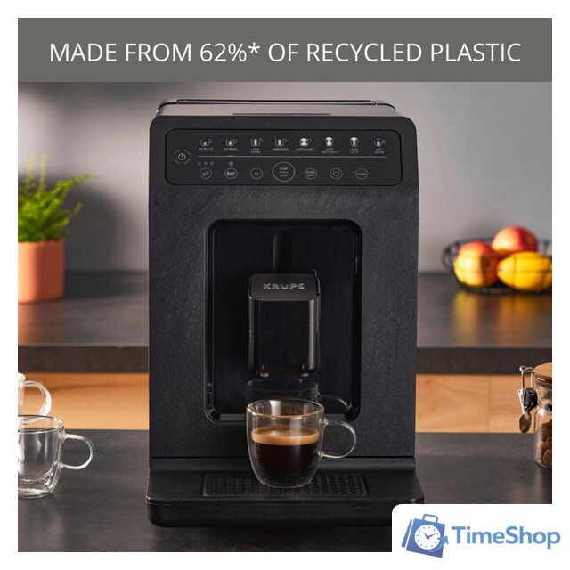 Кофемашина Krups Evidence Eco Design EA897 - Изображение №3 — Интернет-магазин Time-Shop